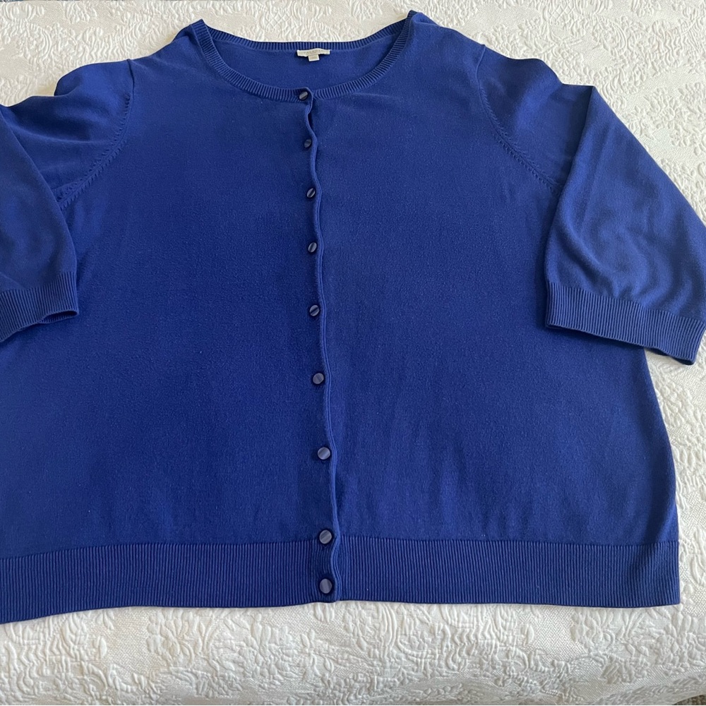 Talbots Royal Blue Women's Cardigan